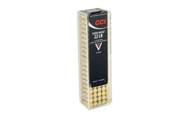 CCI Mini Mag 22LR 40 Grain 100rd Box of Round Nose Rimfire Ammunition (CCI30)