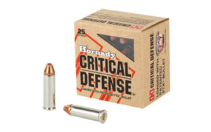 HORNADY Critical Defense .38 Special 110Gr Flex Tip 25 Round Box of Pistol Ammunition (90310)