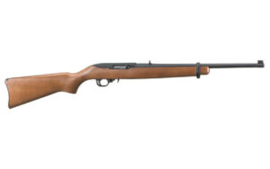 RUGER 10/22 Carbine .22LR 18.5″ Barrel 10Rd Hardwood Stock Semi-Automatic Rifle (01103)