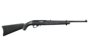 RUGER 10/22 22LR 18.5″ Barrel 10Rd Semi-Automatic Rifle Black Synthetic Stock (01151)