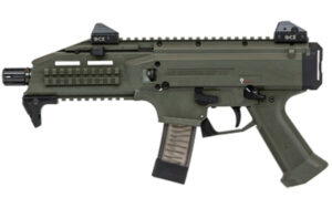 CZ Scorpion EVO 3 S1 9mm 7.7in Barrel 20rd Mags x 2 OD Green Cerakote Semi-Auto Pistol (91355)