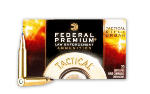 FEDERAL PREMIUM LE Tactical TRU 223Rem 55 Grain Nosler Ballistic Tip 20 Round Box of Rifle Ammunition (T223T)